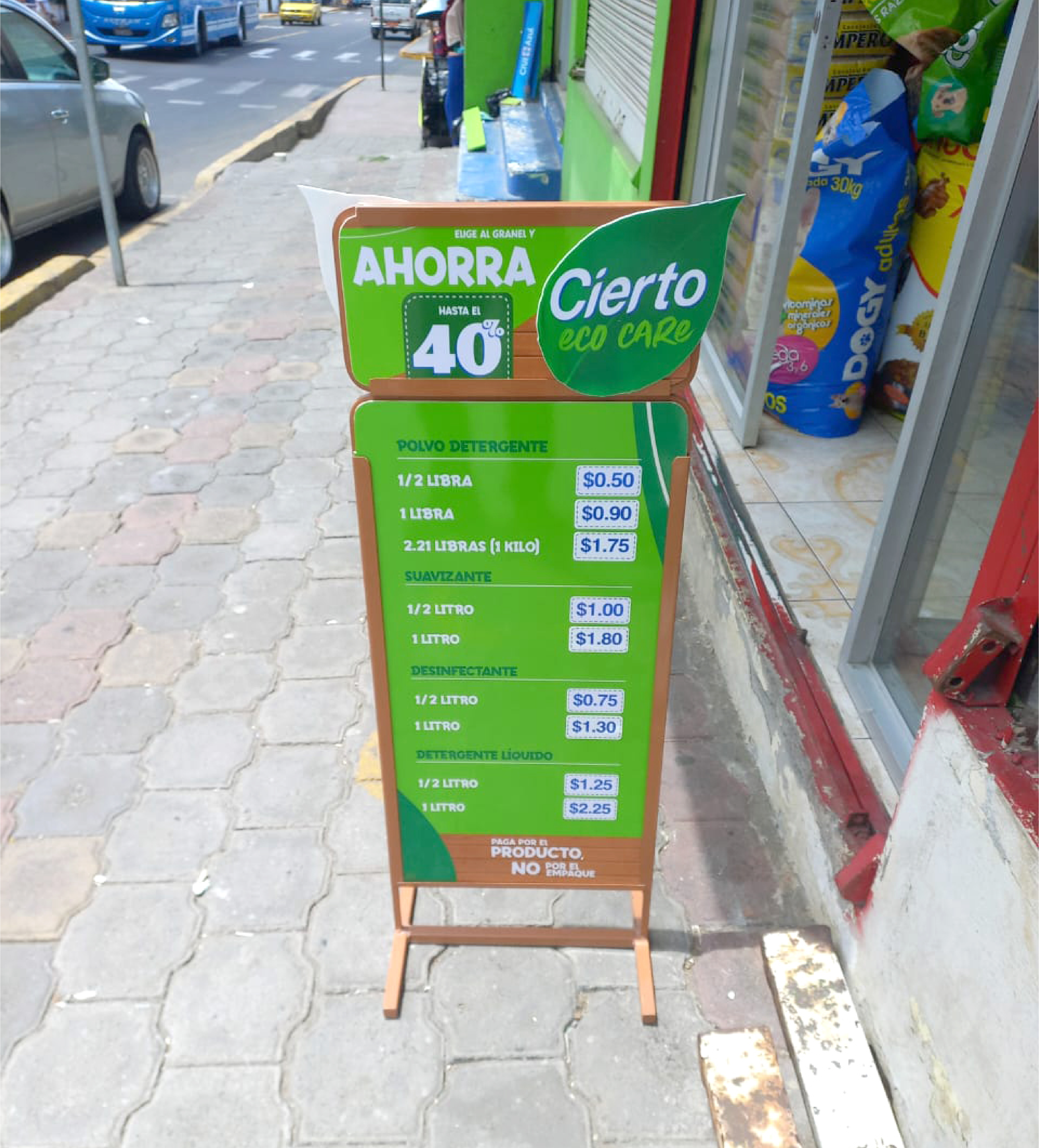 CABALLETE Y PORTA AFICHES 1